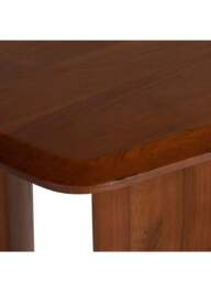 Barker and Stonehouse Zerina Walnut Dining Table in Brown - thumbnail 3