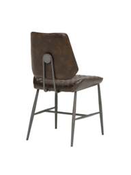 Barker and Stonehouse Hawley Quilted Dining Chair in Brown - thumbnail 3