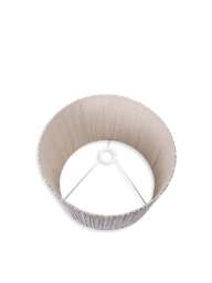Pacific Lifestyle Chevron Mushroom Pleat Shade in Blue, Size 50cm - thumbnail 2