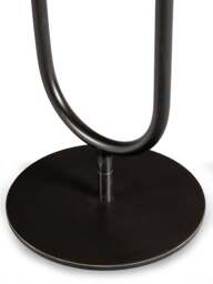 Libra Interiors Marco Accent Table Walnut Brown in Walnut Brown/Dark Bronze - thumbnail 3