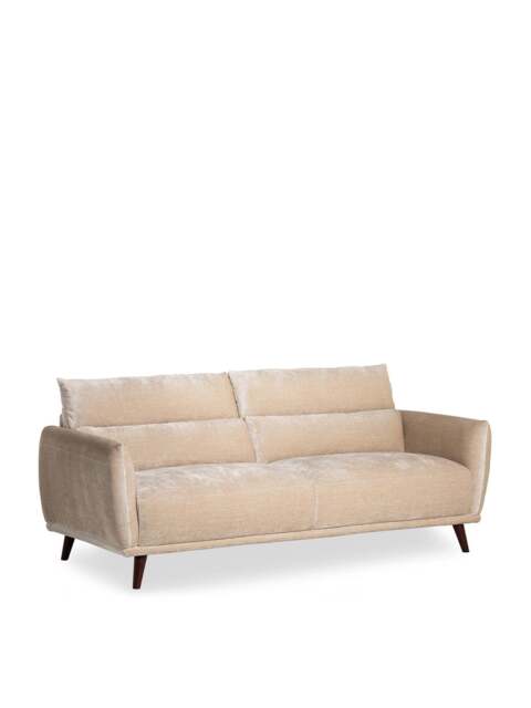 Barker and Stonehouse Mallory Fabric 2.5 Seater Sofa in Neutral - image 1