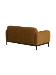 Barker and Stonehouse Connie Fabric Snuggle Chair in Yellow - thumbnail 3