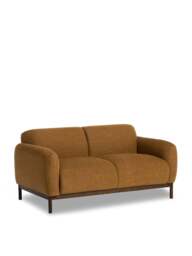 Barker and Stonehouse Connie Fabric Snuggle Chair in Yellow