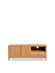 Barker and Stonehouse Maddison Oak Tv Unit in Neutral