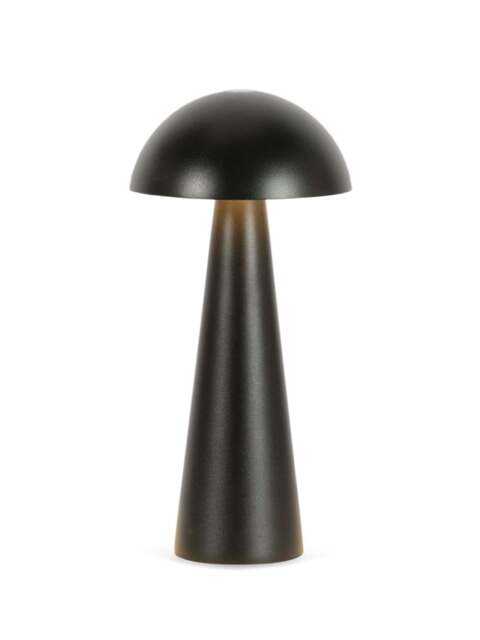 Heal's Ero Led Portable Lamp in Black, Wood/Metal