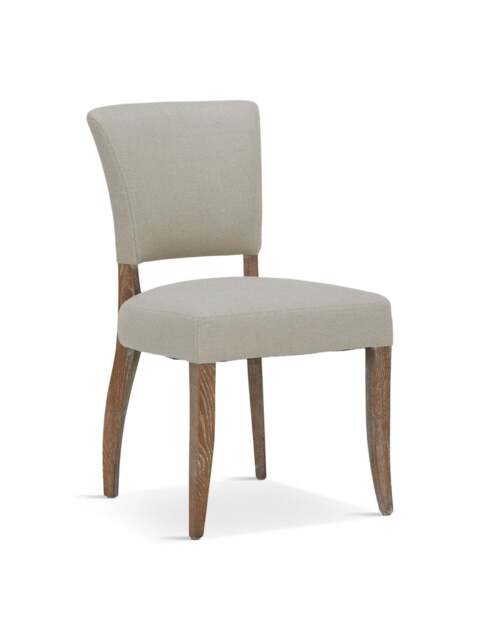 Barker and Stonehouse Otto Dining Chair in Neutral, Linen - image 1
