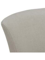 Barker and Stonehouse Otto Dining Chair in Neutral, Linen - thumbnail 4