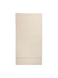 TURNER BIANCA Zero Twist Satin Stitch Cotton Bath Sheet in Natural, Cotton/Satin - thumbnail 1
