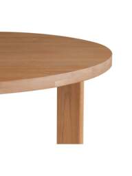 Barker and Stonehouse Olav Wood Round Dining Table in Neutral, Size 120cm - thumbnail 3