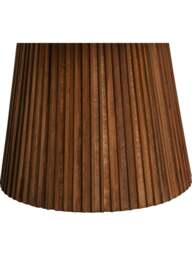 Barker and Stonehouse Trinidad Reclaimed Teak Wood Medium Round Coffee Table in Brown - thumbnail 4