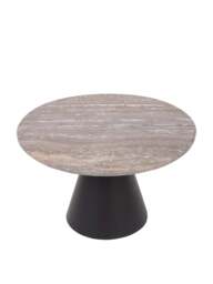 Libra Interiors Clifton Ii Charcoal Black And Dark Travertine Coffee Table in Grey, Size 299x60x60 - thumbnail 5