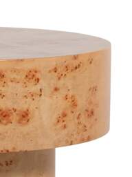 Barker and Stonehouse Castile Burl Veneer Side Table in Neutral - thumbnail 3