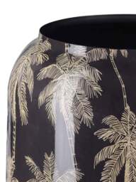 Libra Interiors Palm Vase Large Black - thumbnail 2