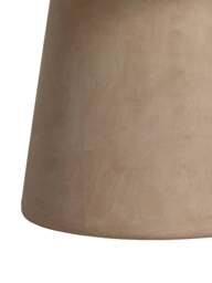 Barker and Stonehouse Capella Faux Stone Oval Coffee Table in Neutral - thumbnail 3