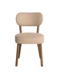 Barker and Stonehouse Dove Boucle Dining Chair in Neutral