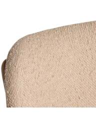 Barker and Stonehouse Dove Boucle Dining Chair in Neutral - thumbnail 3