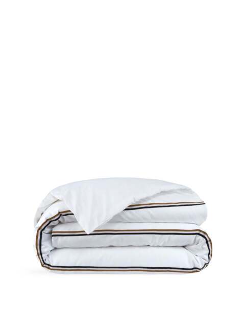 BOSS Home Blinea Duvet Cover White, Cotton, Size Double