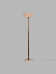 Heal's Hollis Porcelain Floor Lamp /bronze in White - thumbnail 2