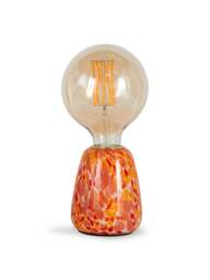 Heal's Confetti Table Lamp Small in Pink, Glass, Size 12x10x10 - thumbnail 1