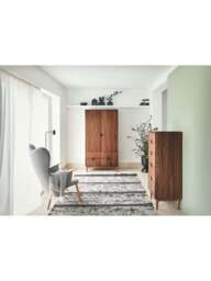 Heal's Amira 5 Drawer Tall Chest Walnut in Brown, Size 52x45x129 - thumbnail 2