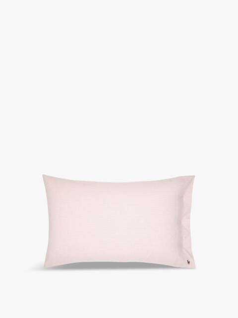 Ralph Lauren Home Oxford Housewife Pillowcase Pair Pink in Rosette, Cotton, Size Standard - image 1