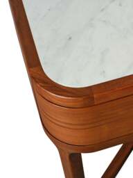 Heal's Anais Bedside Table Walnut in Brown - thumbnail 3
