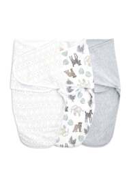 aden + anais Essential Wrap Swadles 3-Pack in Toile, Cotton, Size 0-3M - thumbnail 1