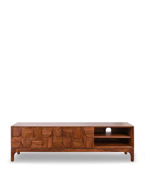 Heal's Zarina Media Unit in Walnut, Size W163 x D42 - image 1