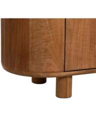 Barker and Stonehouse Panama Faux Stone Tv Dresser in Brown - thumbnail 4