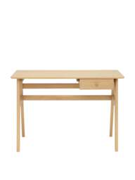 Barker and Stonehouse Ballatta Oak Wood Desk in Neutral - thumbnail 3