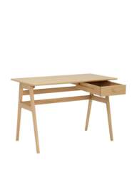 Barker and Stonehouse Ballatta Oak Wood Desk in Neutral - thumbnail 4
