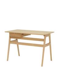 Barker and Stonehouse Ballatta Oak Wood Desk in Neutral - thumbnail 5