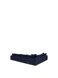 Barker and Stonehouse Alaska Modular Corner Sofa, Dusk Indigo in Blue, Size 5 Seater - thumbnail 2