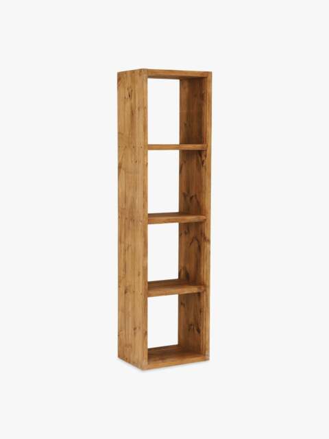 Barker and Stonehouse Covington Four Section Reclaimed Wood Cube in Polished Brown - image 1