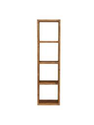 Barker and Stonehouse Covington Four Section Reclaimed Wood Cube in Polished Brown - thumbnail 2