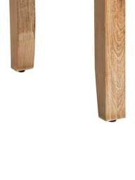 Barker and Stonehouse Selene Mindi Wood Stool in Brown - thumbnail 4