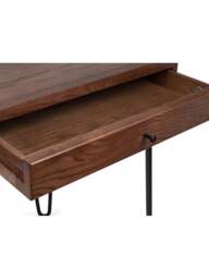 Heal's Brunel Desk Dark Wood in Brown, Size 110x61x85 - thumbnail 4