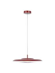 Heal's Diner Led Metal Pendant Large in Ruby - thumbnail 1