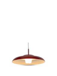 Heal's Diner Led Metal Pendant Large in Ruby - thumbnail 3