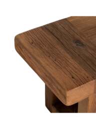 Barker and Stonehouse Algonquin Bench in Brown - thumbnail 3