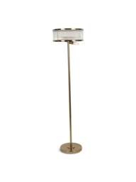 Libra Interiors Beaumont Floor Lamp in Bronze, Size 162x40x40 - thumbnail 1