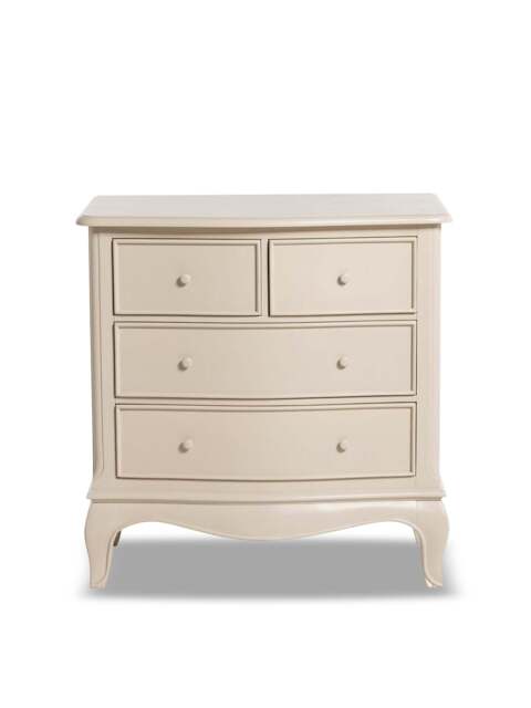 Barker and Stonehouse Calista Off 4 Drawer Chest in White - image 1