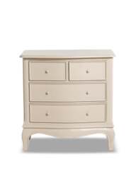 Barker and Stonehouse Calista Off 4 Drawer Chest in White - thumbnail 1