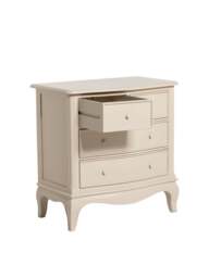 Barker and Stonehouse Calista Off 4 Drawer Chest in White - thumbnail 2