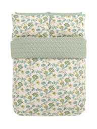 Land & Shore Orchard Botanical Print Duvet Cover Collection in Green, Size King - thumbnail 3