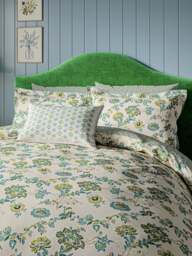 Land & Shore Orchard Botanical Print Duvet Cover Collection in Green, Size King - thumbnail 1
