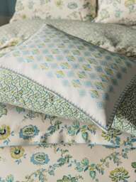 Land & Shore Orchard Botanical Print Duvet Cover Collection in Green, Size King - thumbnail 2