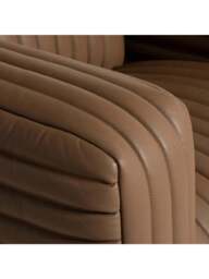 Barker and Stonehouse Montara Recliner Armchair in Brown, Leather - thumbnail 3