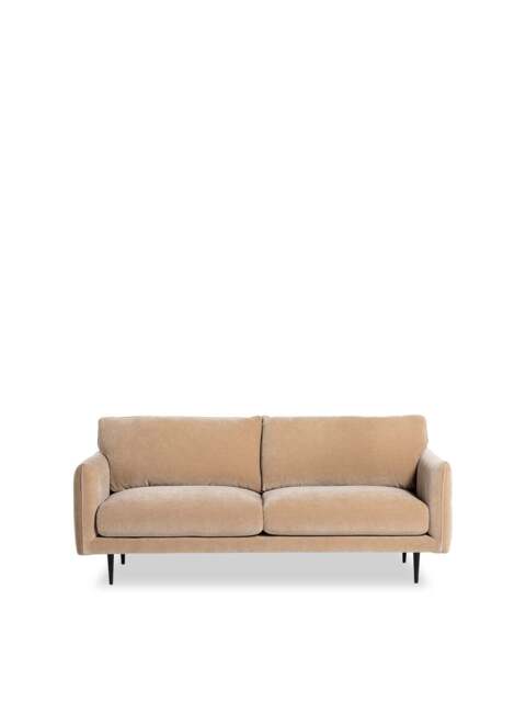 Barker and Stonehouse Brea Fabric 3 Seater Sofa in Neutral - image 1