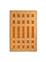 Heal's Loom Rug Grey Large in Brown, Wool - thumbnail 1